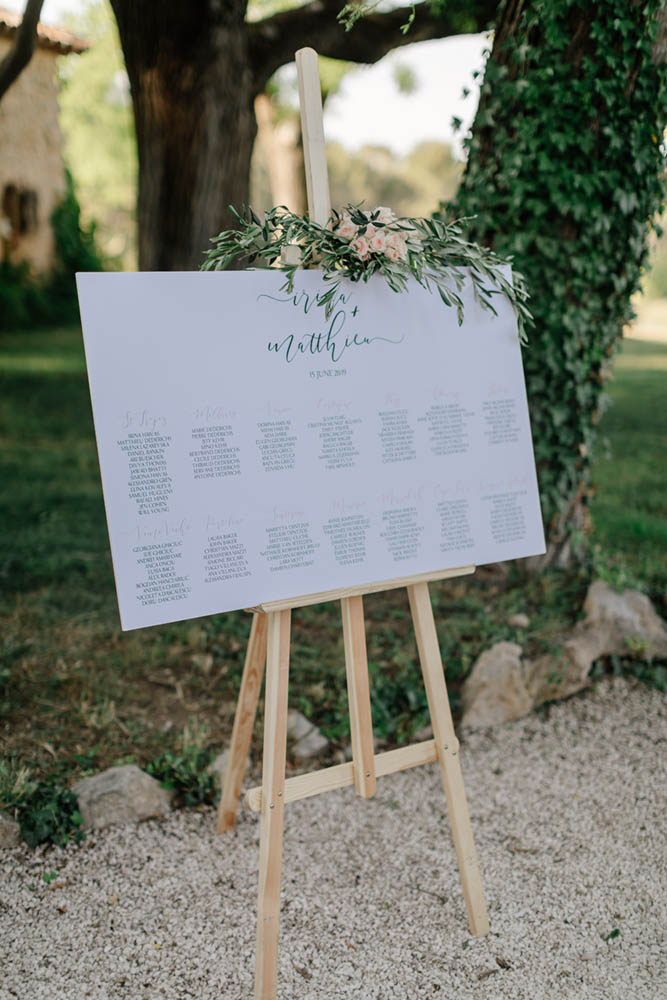 Plan De Table Personnalise Grand Format Feeline Creation