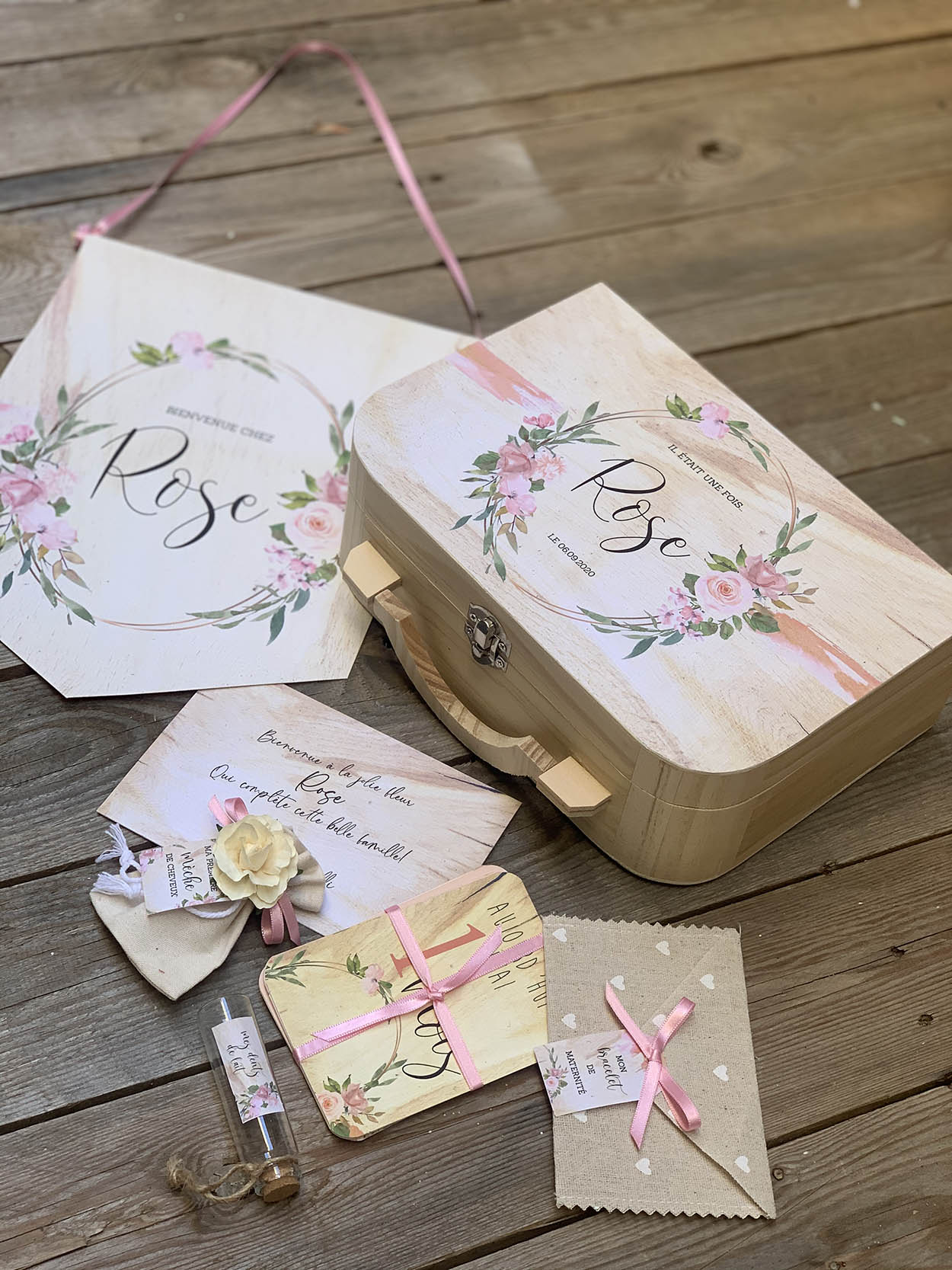 Box cadeau, Naissance d'une petite Rose