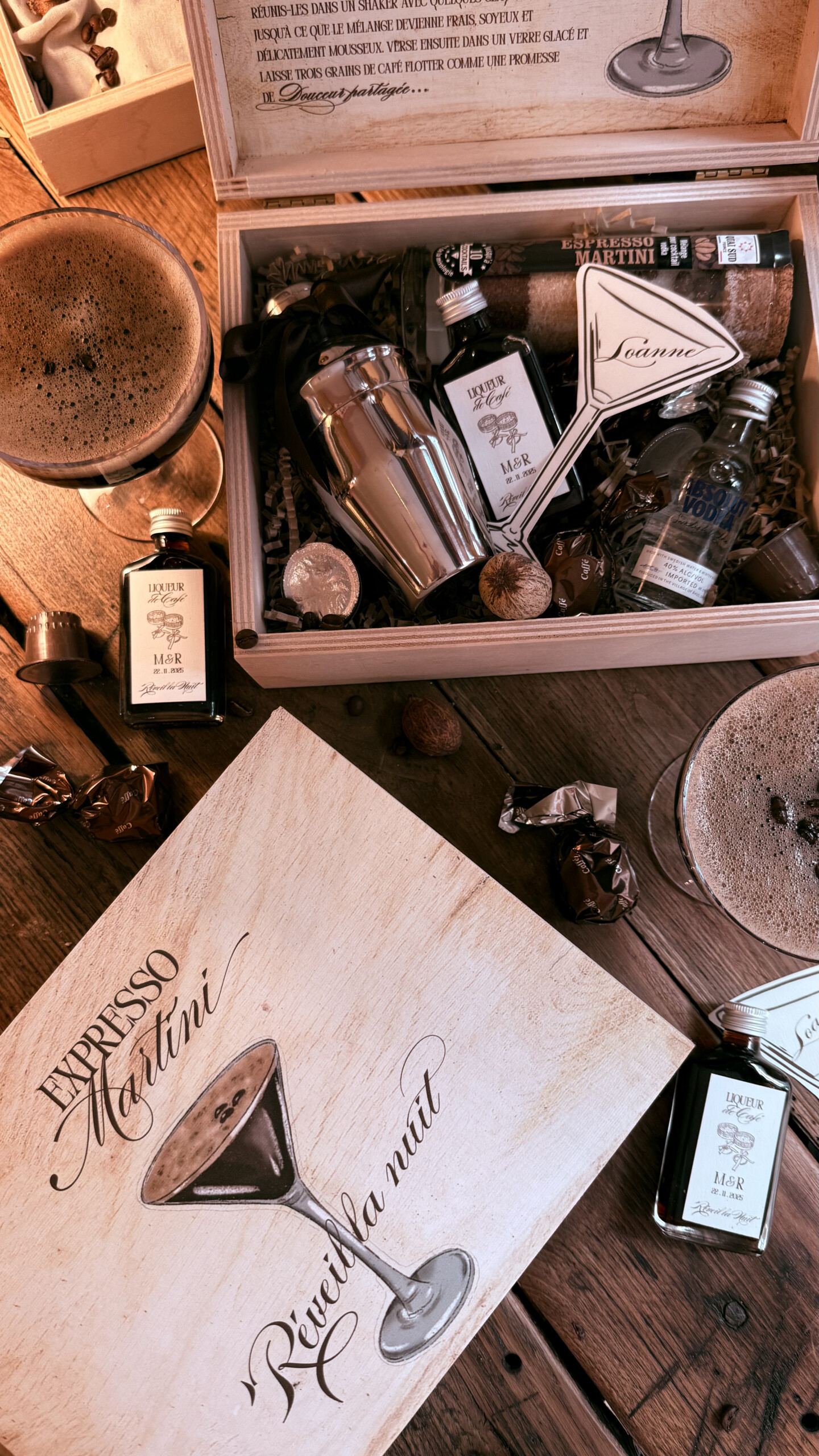 Coffret Expresso Martini – L’élégance du cocktail prête à déguster