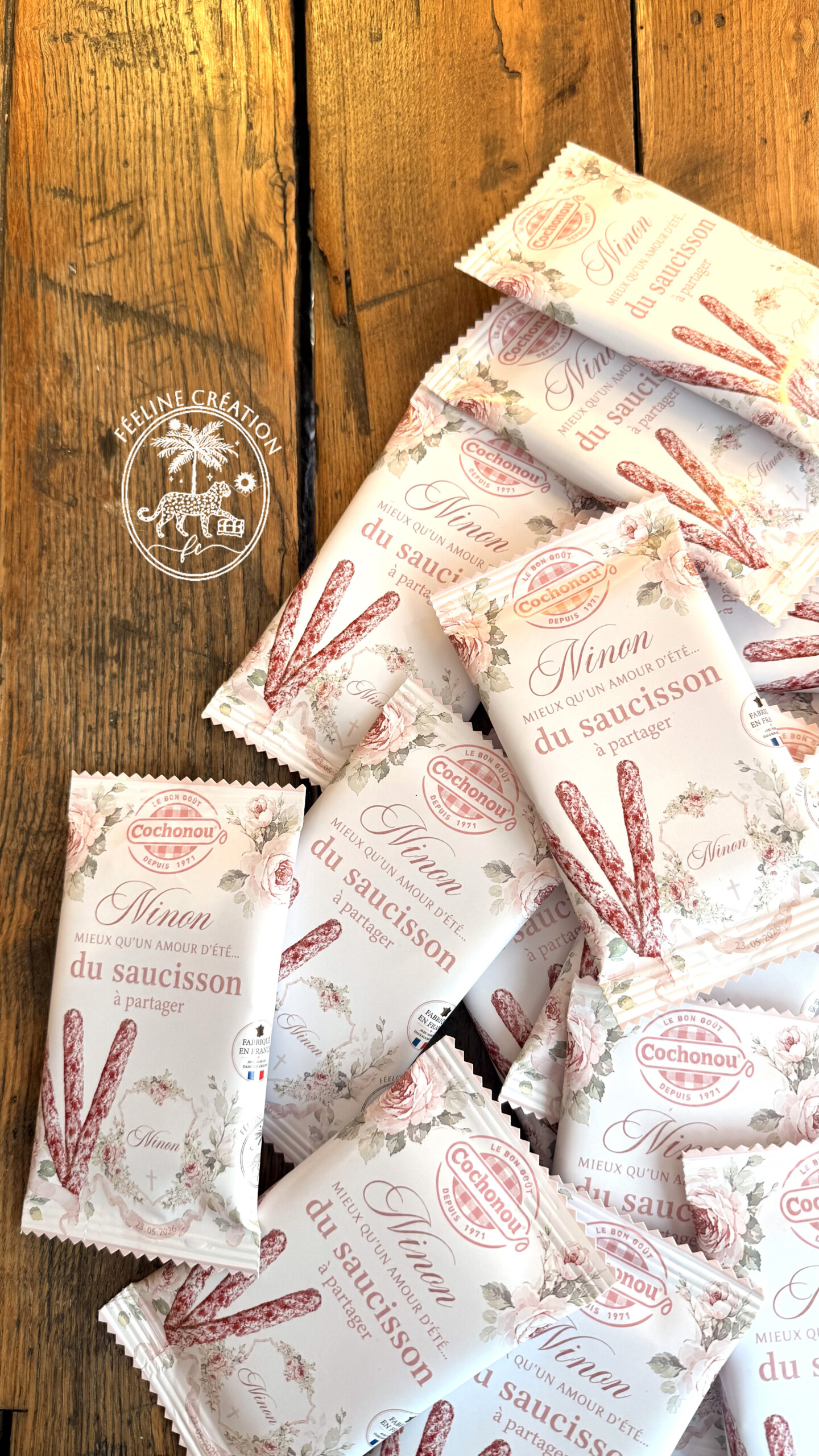 Saucisson personnalisé sur mesure